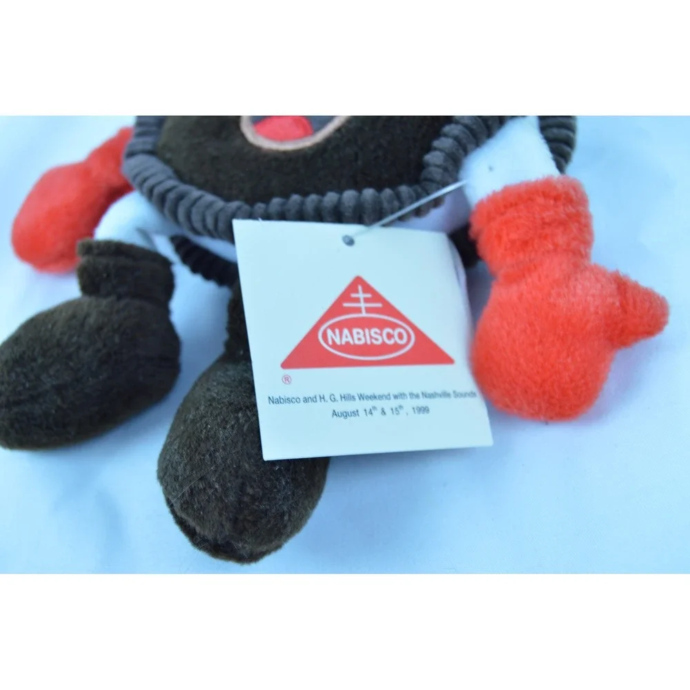 Nabisco Oreo Cookie Stuffed Plush Ornament - Nashville Sounds *RARE*